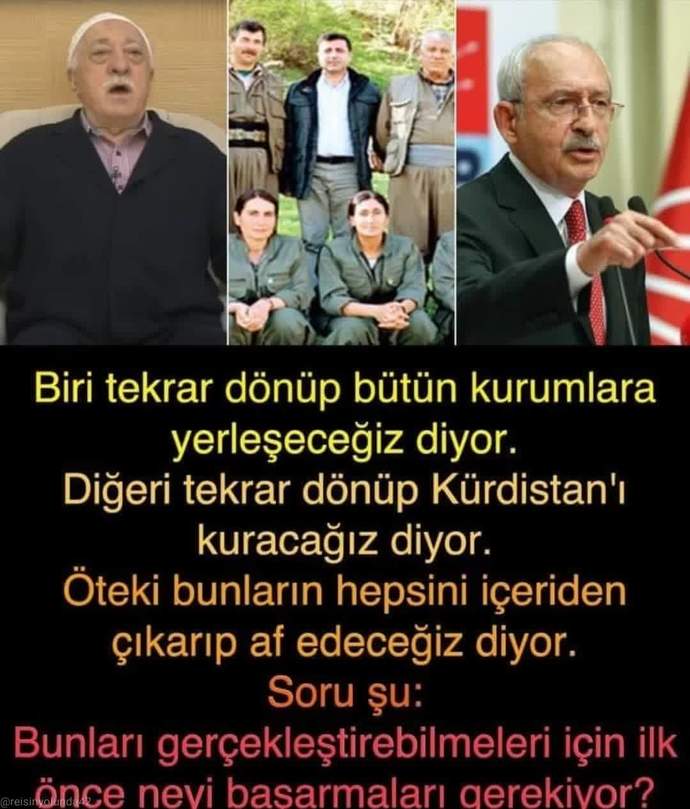 Kemal Kilicdaroğlu " Selahattin Demirtasin hapisten kurtulmasi icin bize oy verin dedi. Oy verecekmisiniz?