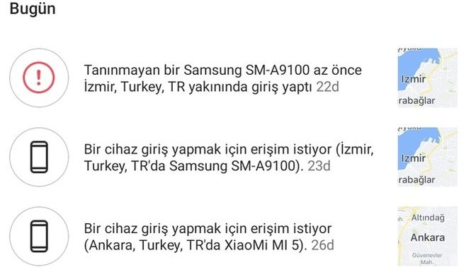İnstagram hesabımda alakasız giriş bildirimlerinin sebebi nedir?