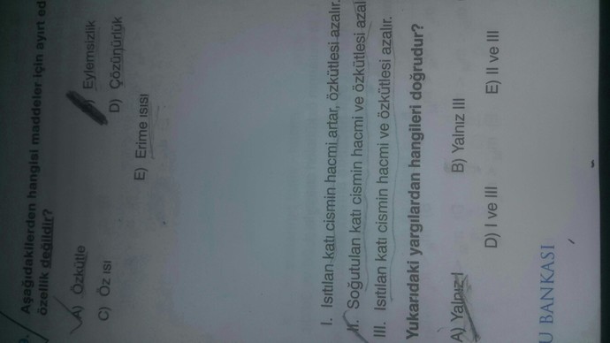 Şu sorulara bakar mısıniz fizik?