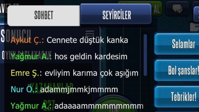 Sizce bu adam oyundan birine asılmıyor mudur yoksa karısı da oyunda mıdır?