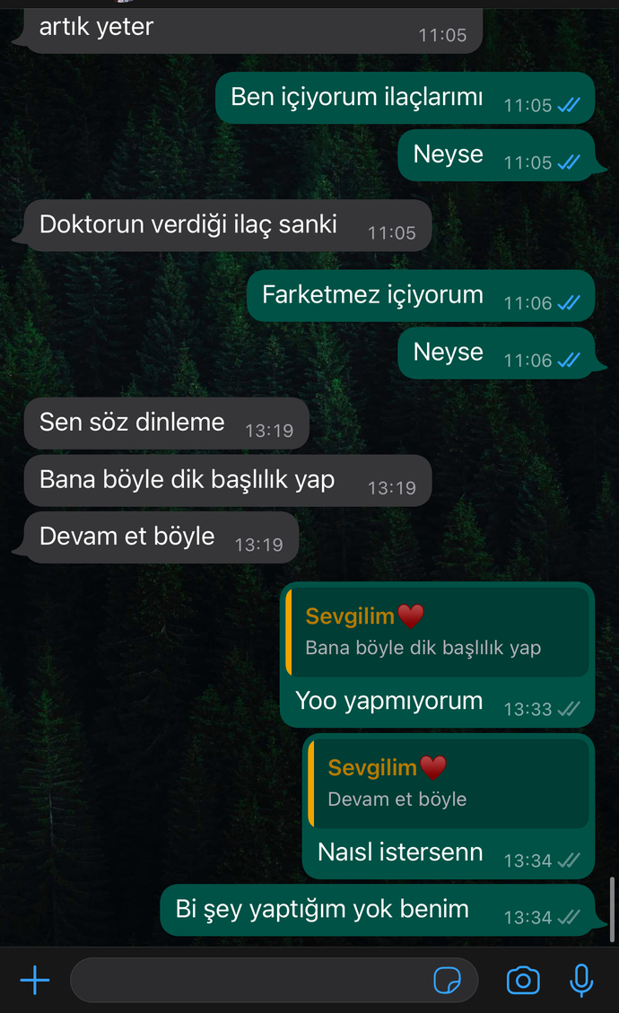 Sizce bu konuşmalarda kim haklı?