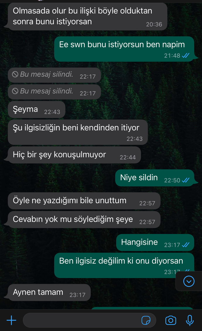 Sizce bu konuşmalarda kim haklı?
