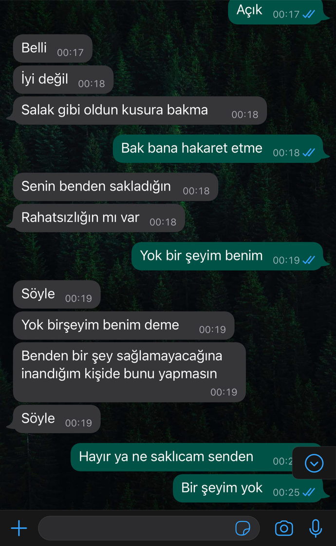 Sizce bu konuşmalarda kim haklı?