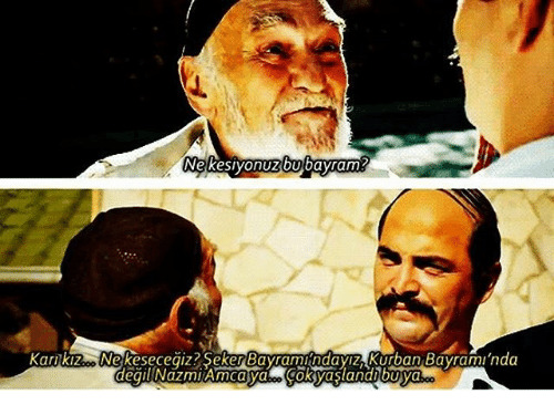 Ne kesiyorsunuz bu bayram😜?