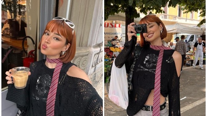 Esmer kızlara da renkli saç yakışıyor mu?