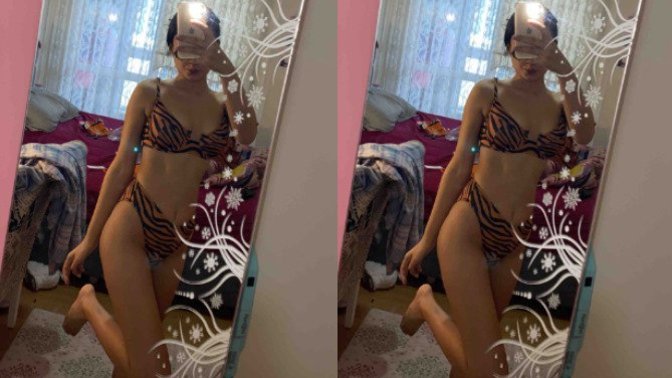 Zebra desenli bikinim "koca arıyorum" mesajı mı veriyor ya, tatil için aldım?