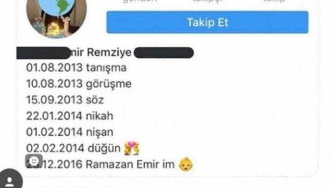 İlişkinizi sosyal medya üzerinden paylaşır mısınız?