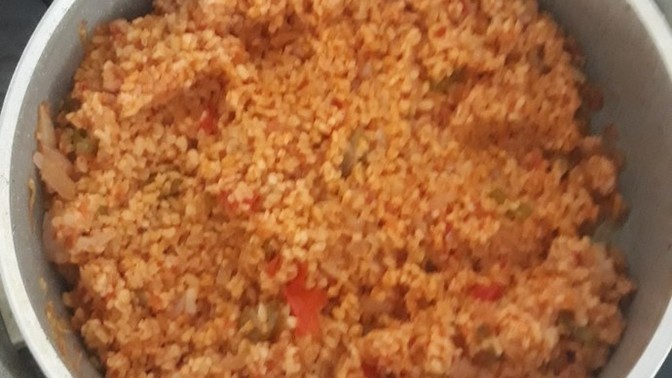 Bugün yemek yaptım Bulgur Pilavı?