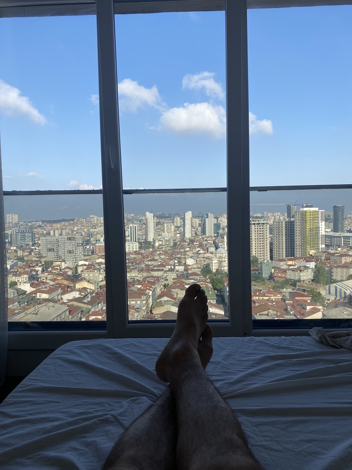Evimin manzarası güzel mi?