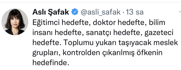 Dün bir avukat ve doktor katledildi! Aşağıdaki tweetlere katılıyor musunuz?