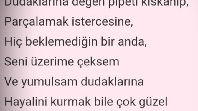 Siz şiir yazan mıydınız size şiir yazılan mı?