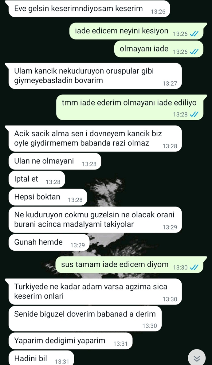 Bu nasıl bir zihniyet çok yoruldum artık, annemle mesajlaşmalarımıza bakın?