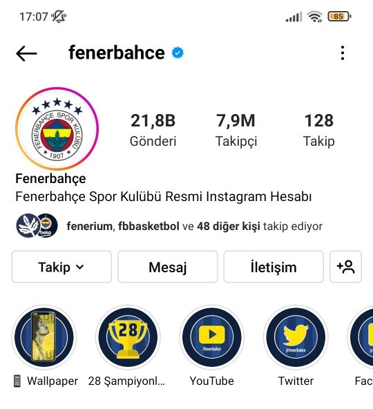 Fenerbahçe'nin Instagram hesabı sahte profil resmi kullanmaktan dolayı kapatıldı 😂 Olay hakkında ne düşünüyorsunuz?