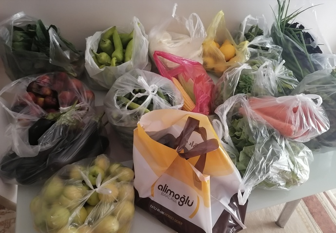 Alışveriş yaptım, sizce burası ne kadar tutmuştur?