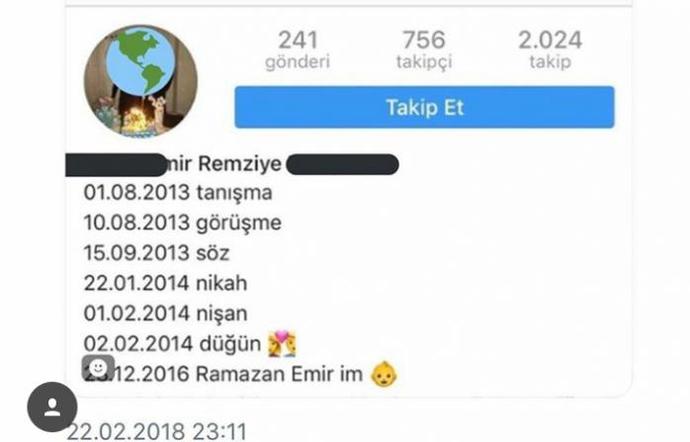Sevgilinizin adını biyografinize yazar mısınız?