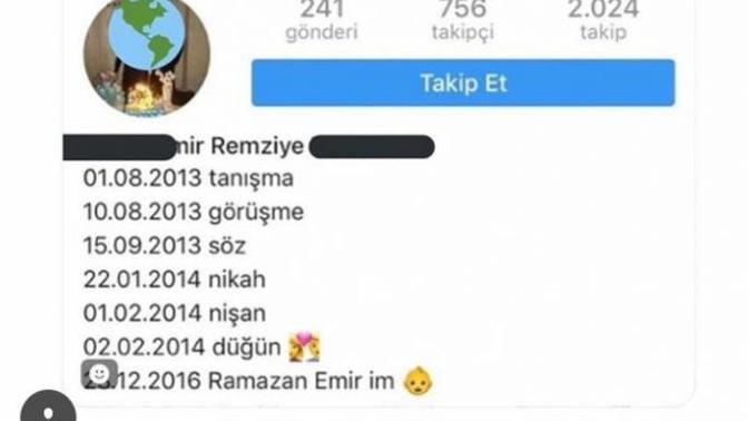 Sevgilinizin adını biyografinize yazar mısınız?