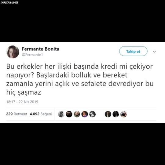 Parasızlıktan sevgili edinmeyen var mıdır?