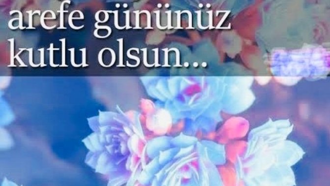 Bugün arefe ve cuma, yarın bayram. Kurban Bayramınız kutlu olsun. Müslüman olmayan dostlara da selam olsun. Peki, Arefe nedir?