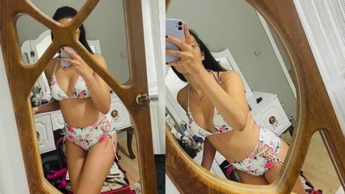 Eltimle tatile geldik. Bikinime çok açık kocan görse laf ederdi dedi. Sizce açık mı çok?