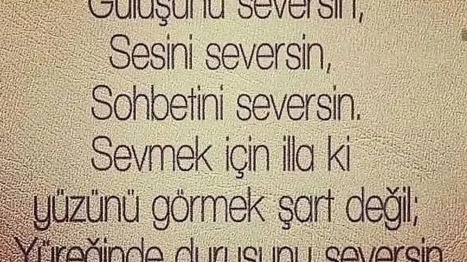 Herkese hayırlı bayramlar diliyorum, yüzünü bile görmediğiniz birini sevebilir misiniz?