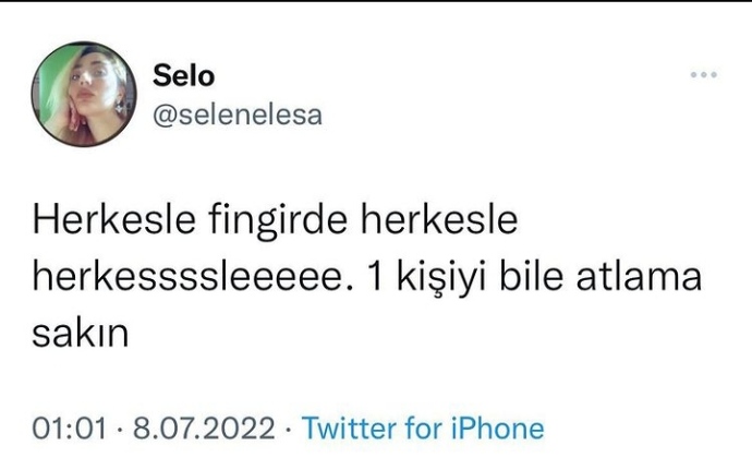 Herkesle fingirdeyip doğru kişiyi bulamıyorum diyen kişilere buradan ne söylemek istersiniz?