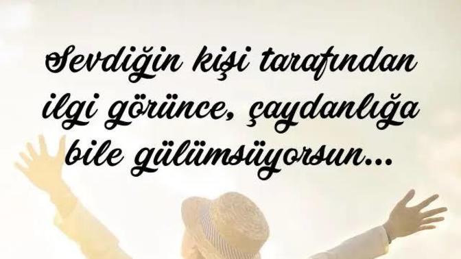 Sevdiginiz birinden yakın ilgi beklermisiniz?