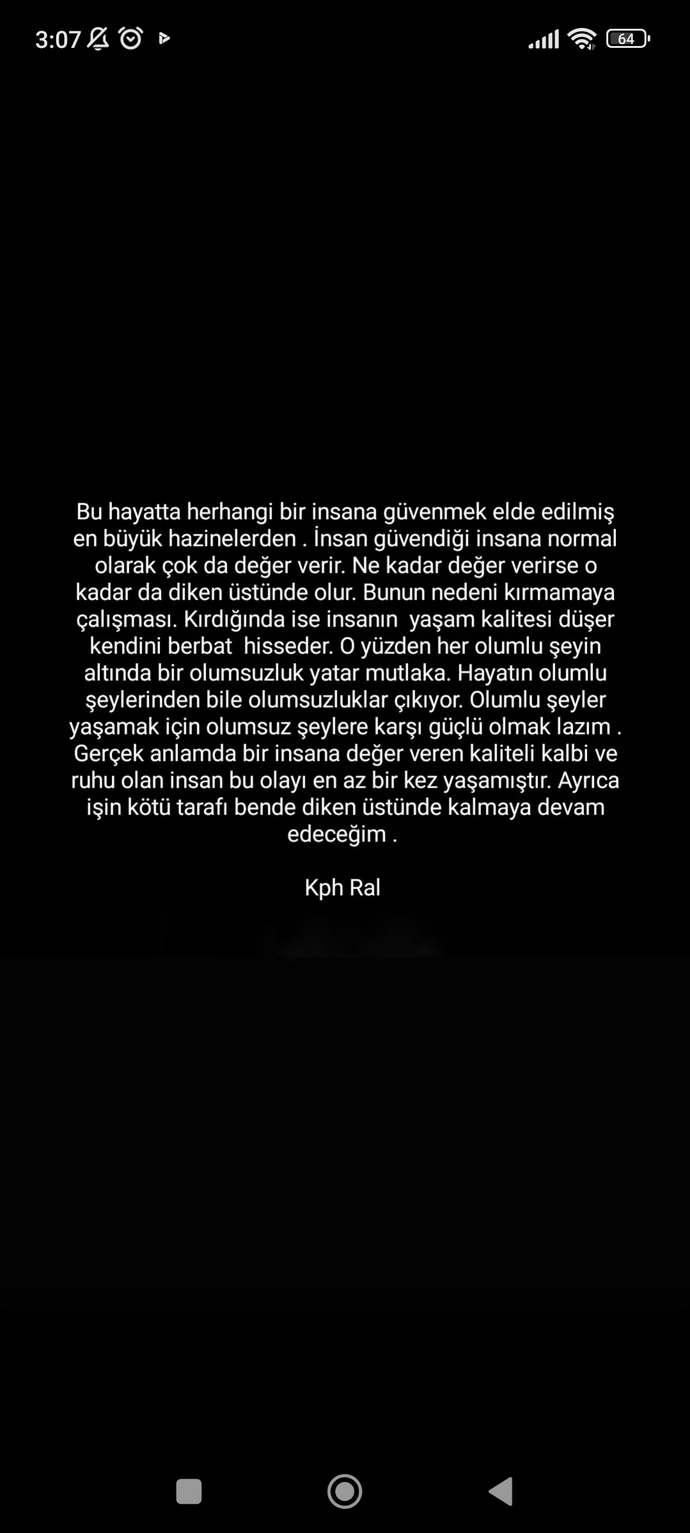 Siz bu söze bu cümlelere katılıyor musunuz?