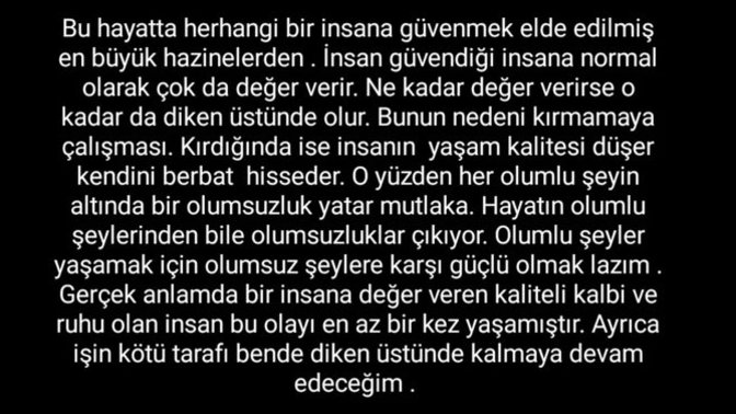 Siz bu söze bu cümlelere katılıyor musunuz?