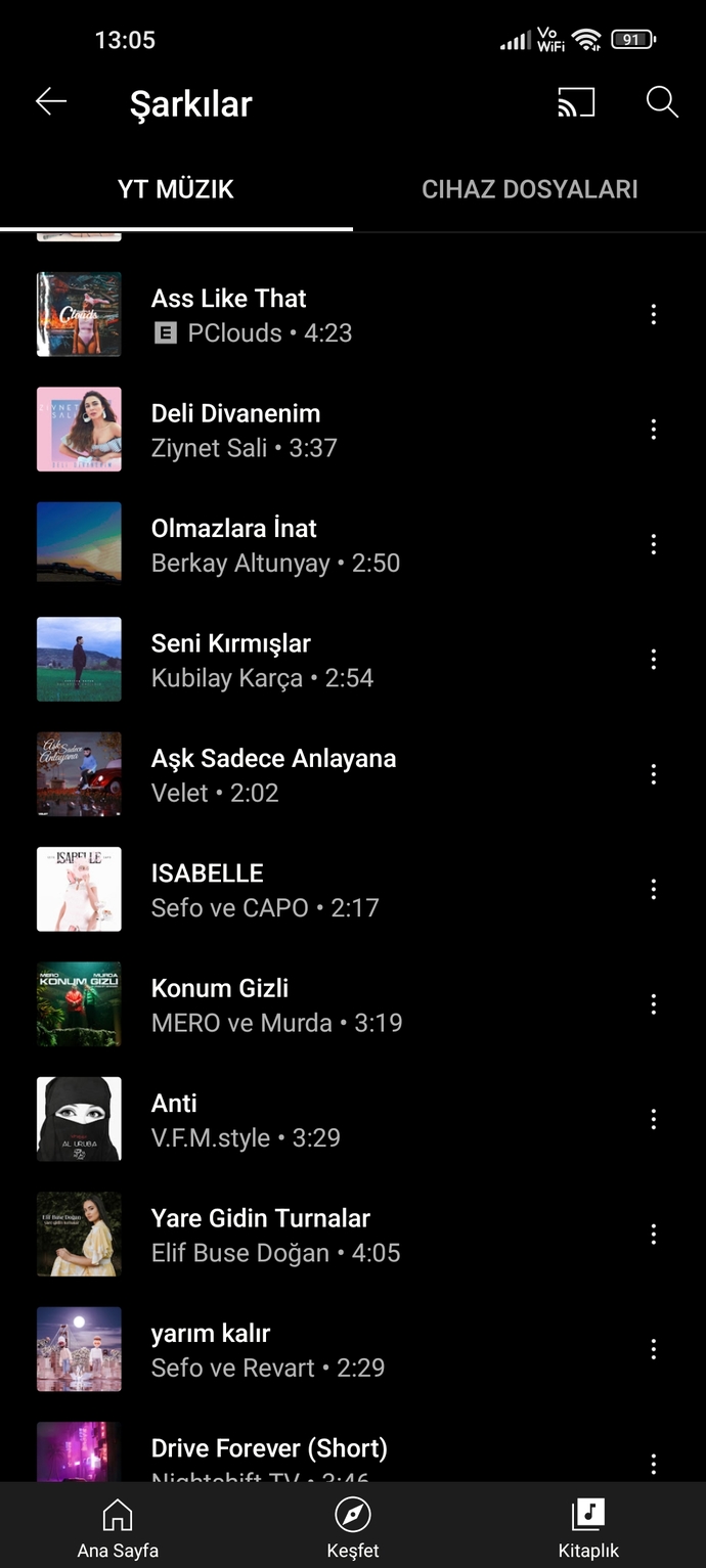Müzik zevkim çok mu keko?