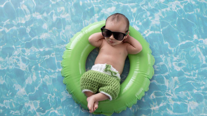 Bebekle rahat bir tatil yapmak mümkün müdür?