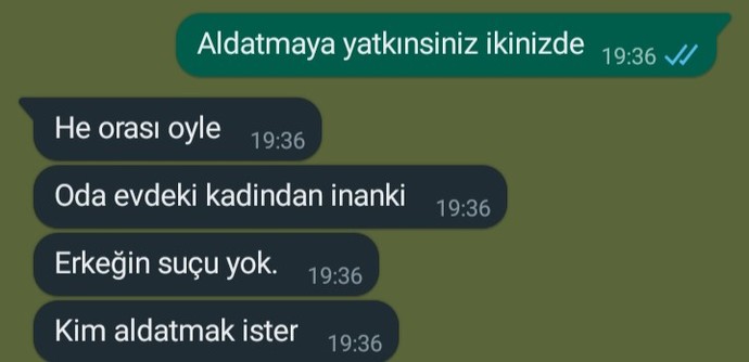 Aldatmak kimin suçudur?