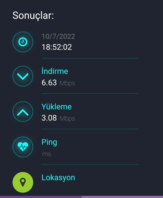 Sizce bu iki test hızından hangisi Turkcell hangisi Vodafone?