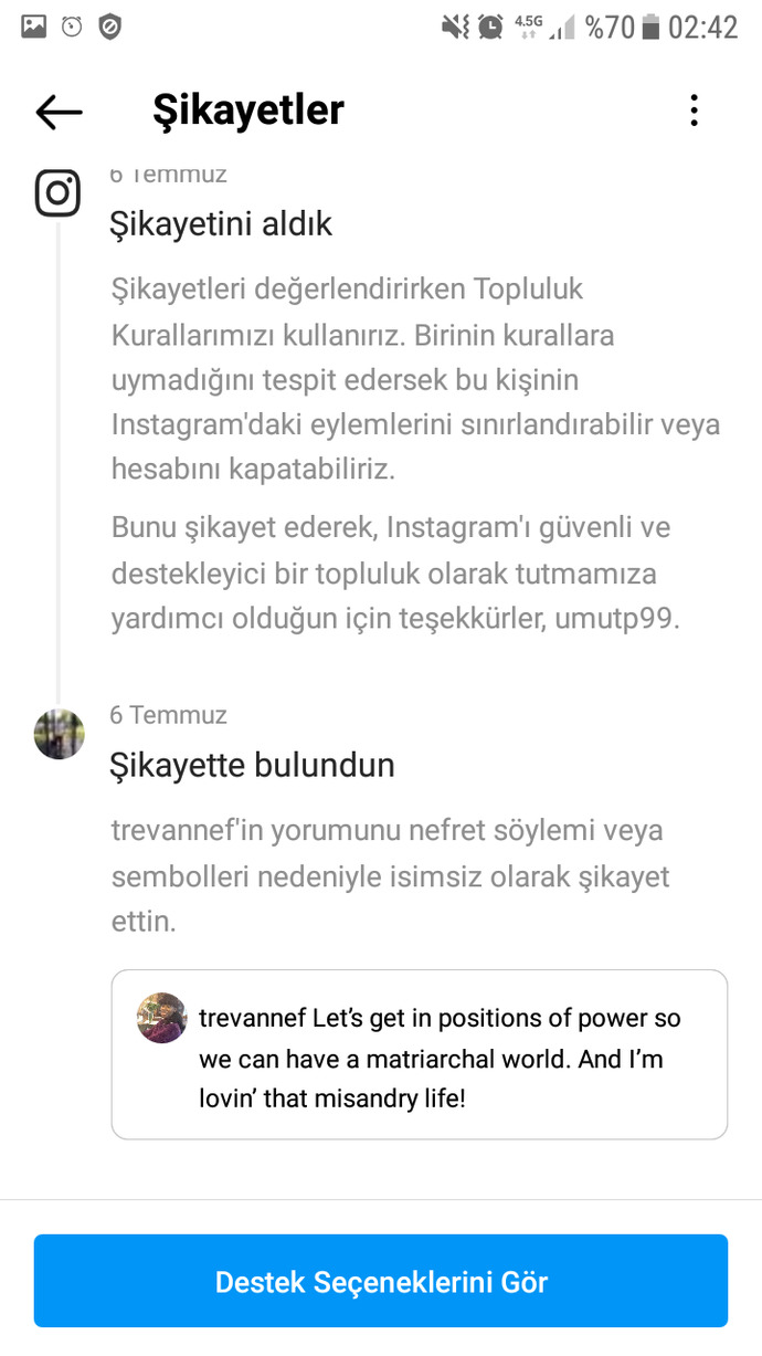 Sosyal medya sitelerinin hepsinin erkek düşmanı ve feminist olması?