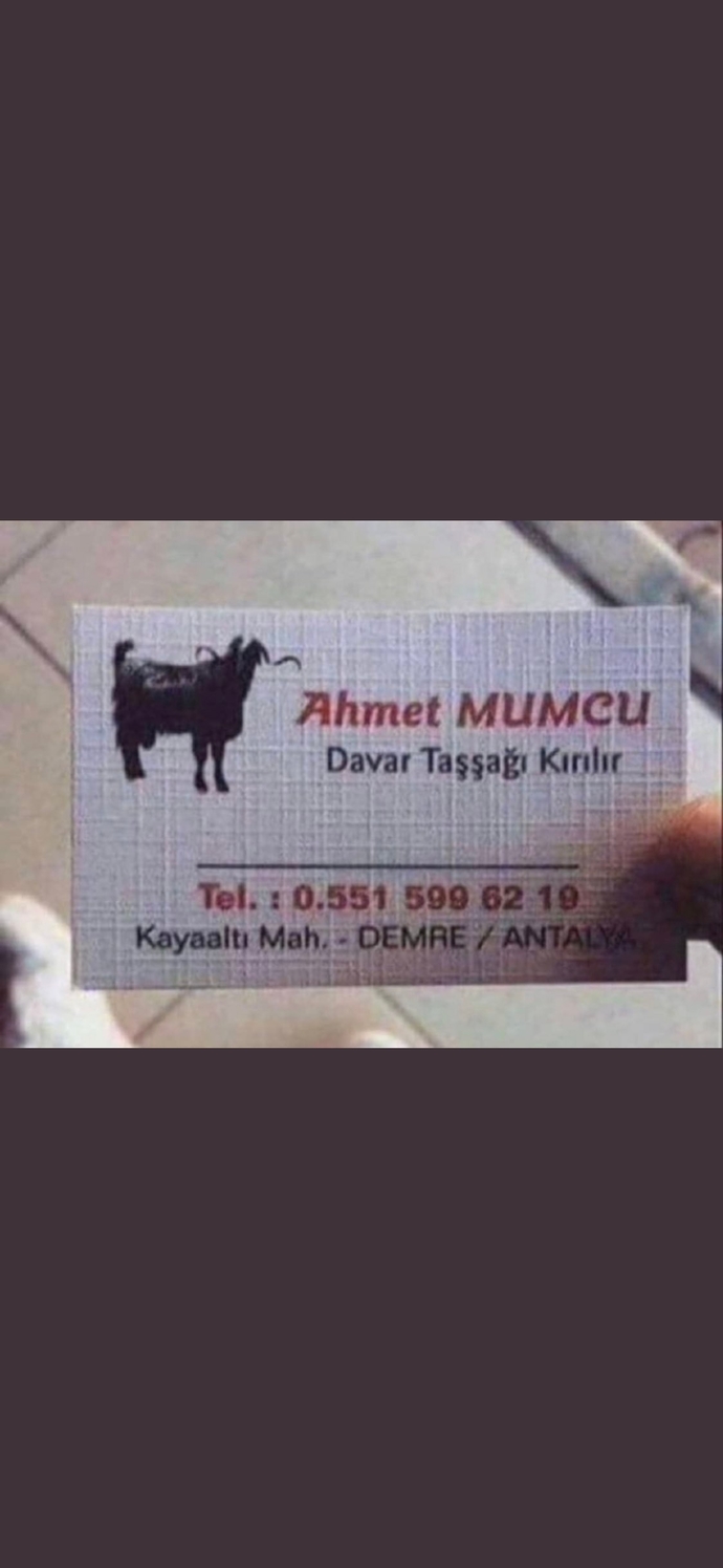 Kendi adınızı taşıyan kartvizitiniz var mı yoksa şirket kartımı kullanıyorsunuz