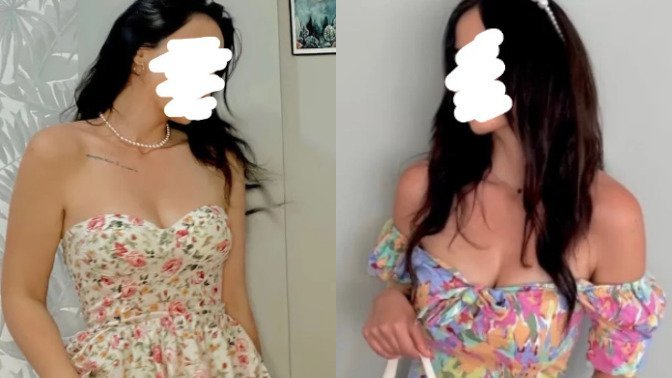 Sizce hangi elbiseyi giyeyim akşam yemeği için?
