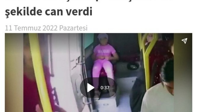 Minübüsten düşüp öldü. Ucuz ölümler ülkesi miyiz?