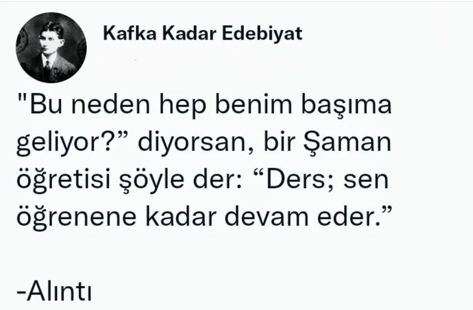 Neden hep benim başıma geliyor dediğiniz şey nedir?