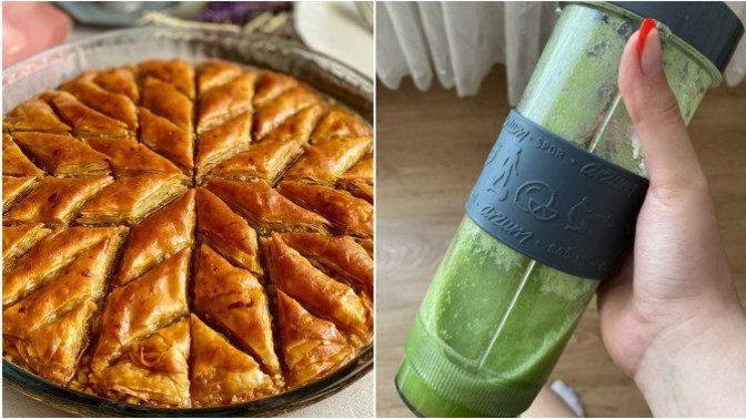 Baklava yedikten sonra yeşil su içiyorum. Kendimi mi kandırıyorum?