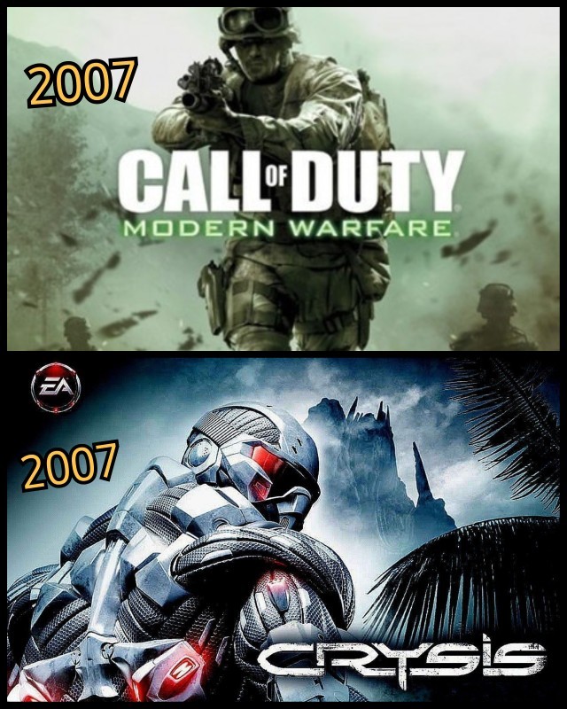 Call Of Duty Modern Serisi mi? Crysis Serisi mi? Hangisini Daha Çok Beğeniyorsunuz Başarılı Buldunuz?