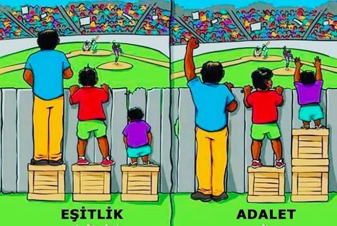 Sizin için eşitlik mi daha önemlidir yoksa adalet mi?