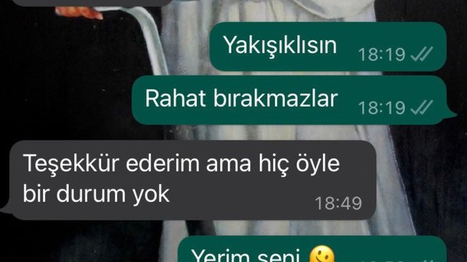 Başka kızlarla konuşabilme ihtimali kafamı karıştırıyor?