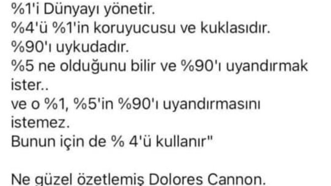 Sizce " dünya nüfusunu %1 lik kısım" mı yönetiyor?