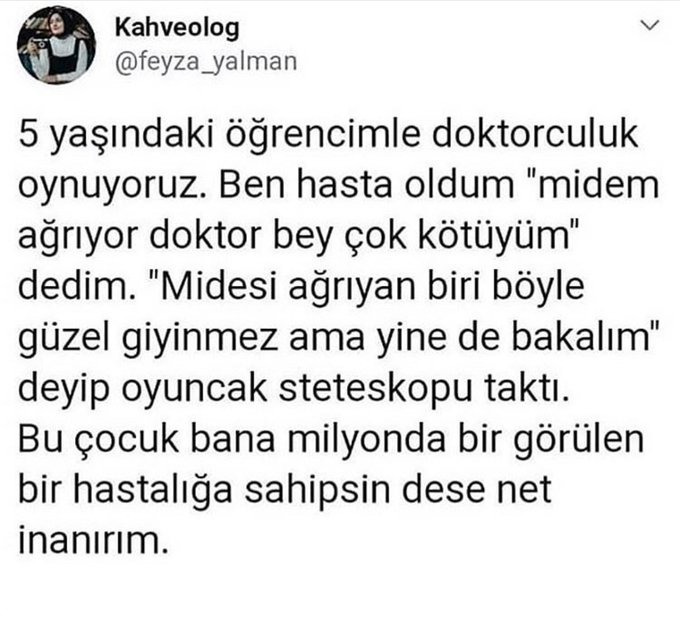 Çocukken doktorculuk oynadınız mı?