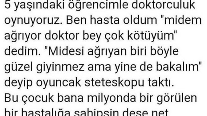Çocukken "doktorculuk" oynadınız mı?