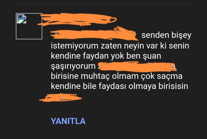Birbirinizle dertleşip kötü gününüzde birbirinizin yaralarını sarmaya çalıştığınız kişi size bunları dese iletişimi keser miydiniz?