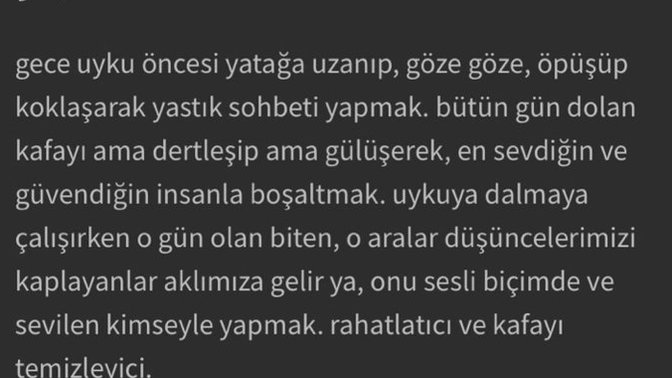 Sevgili ile yapılacak en guzel sey nedir?