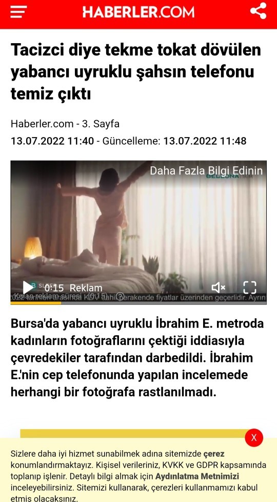Bursada tacizci diye dövülen, aslında tacizci olmadığı çıktı, ne düşünüyorsunuz?