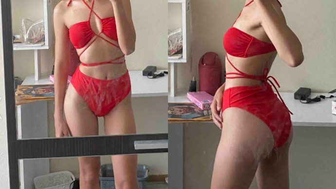Tatilde bu bikiniyle güneşlenebilir miyim sizce?
