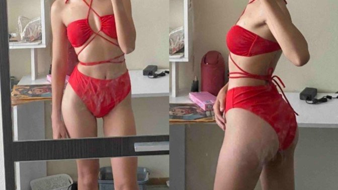 Tatilde bu bikiniyle güneşlenebilir miyim sizce?