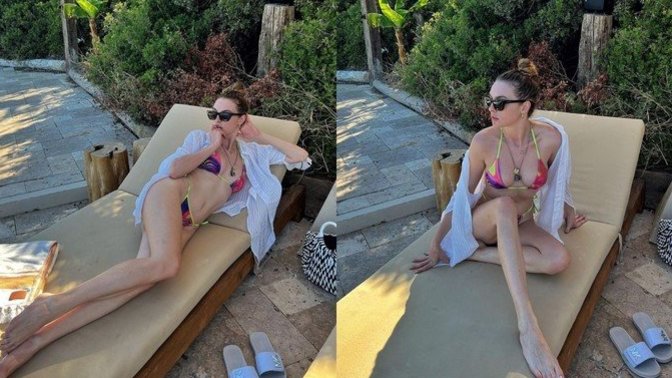 Sadakatsiz dizisiyle tanıdığımız Melis Sezen'in bikinili pozlarını nasıl buldunuz🤩?